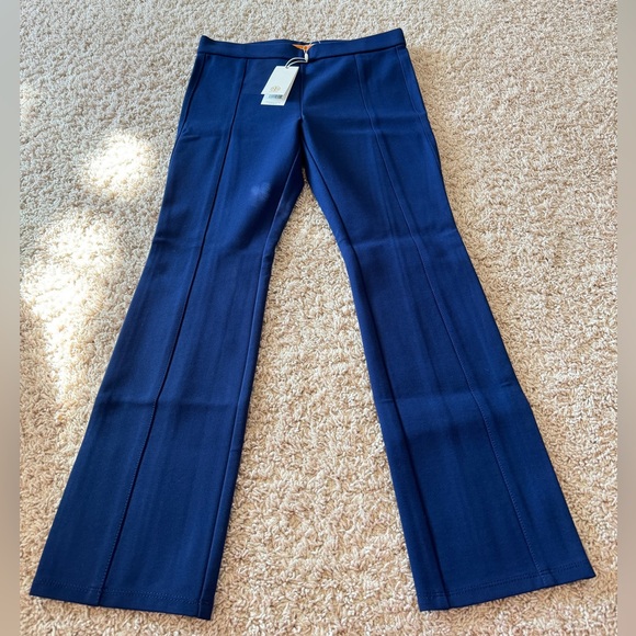 Tory Burch Pants - NWT TORY BURCH BLUE STRETCH PANTS Size XS